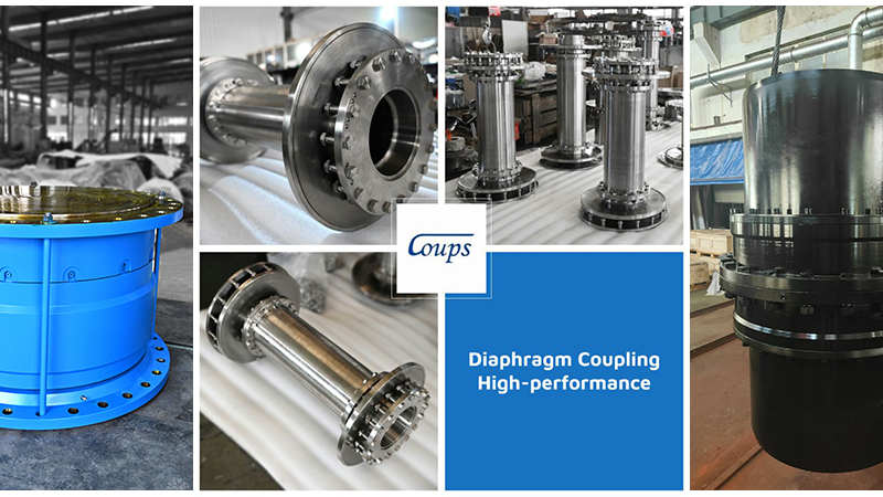 High-Performance Double Diaphragm Coupling