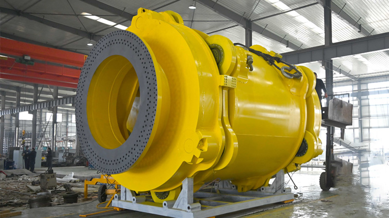 Successful Delivery: 120-Ton Coupling for Wind Turbine Test Bench