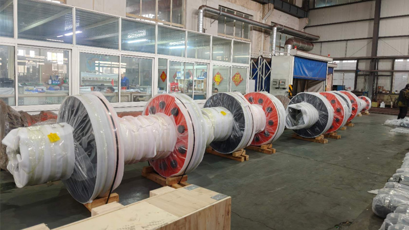 Disc Couplings for ball mill in cement industry are ready for dispatch!